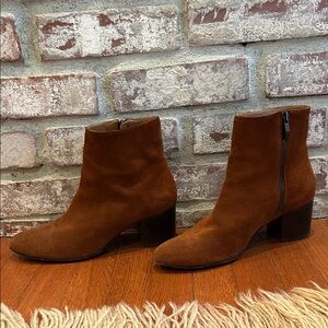 Thursday Boot Company Paloma Spice Suede Ankle Boots